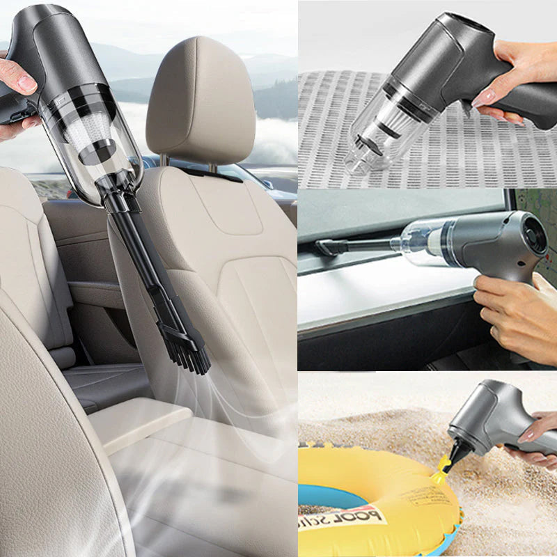 Multifunctional cordless portable vacuum cleaner