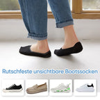Non-slip invisible boot socks