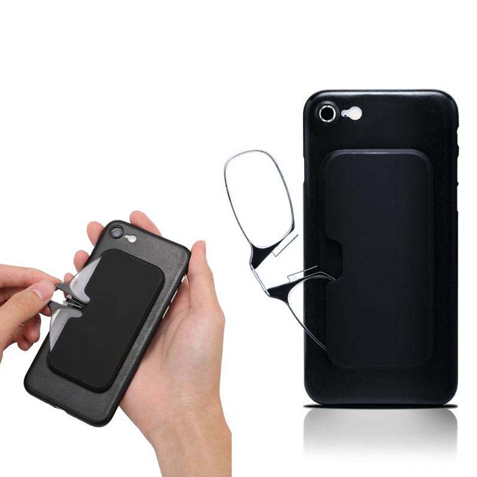 Portable reading glasses