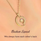 Moon And Star Necklace