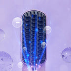 Portable negative ion hair straightener comb