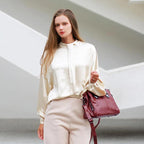 Boston Leather Handbag for Women