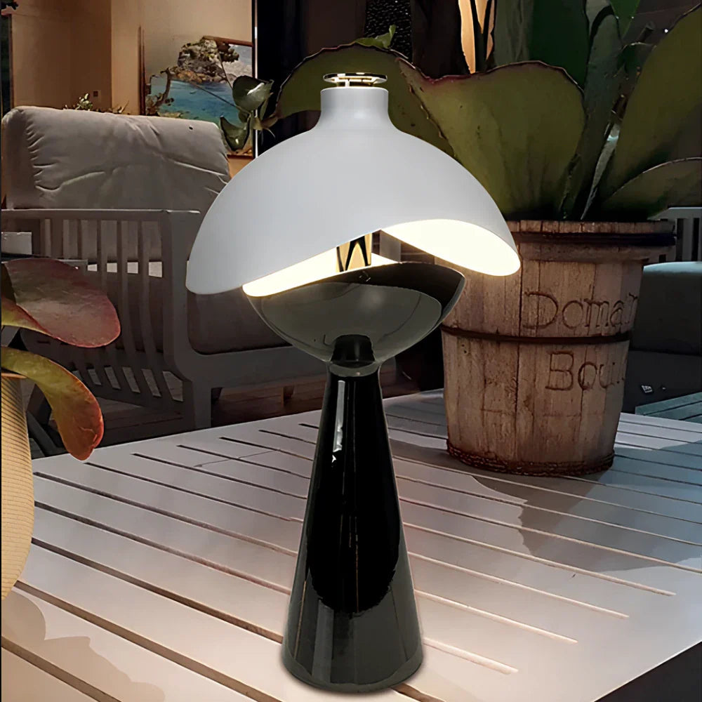 LumiDome Sculpted Table Lamp