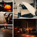 Led Road Flares Flashing Warning Light