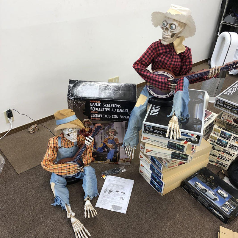 Animated Duel Banjo Skeletons S DrôLes