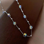 Niche Design Crystal Bead Necklace