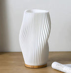 Wavecrest Table Lamp – Soft Glow Designer Lamp with Dimmable Warm & Natural White Light