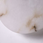 Combination of acrylic and marble in designer light!