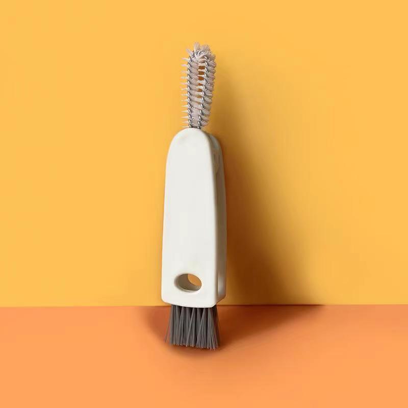 Creative 3-in-1 Multifunctional Cleaning Brush for Cup Lids