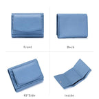 Handmade RFID wallet made of soft leather