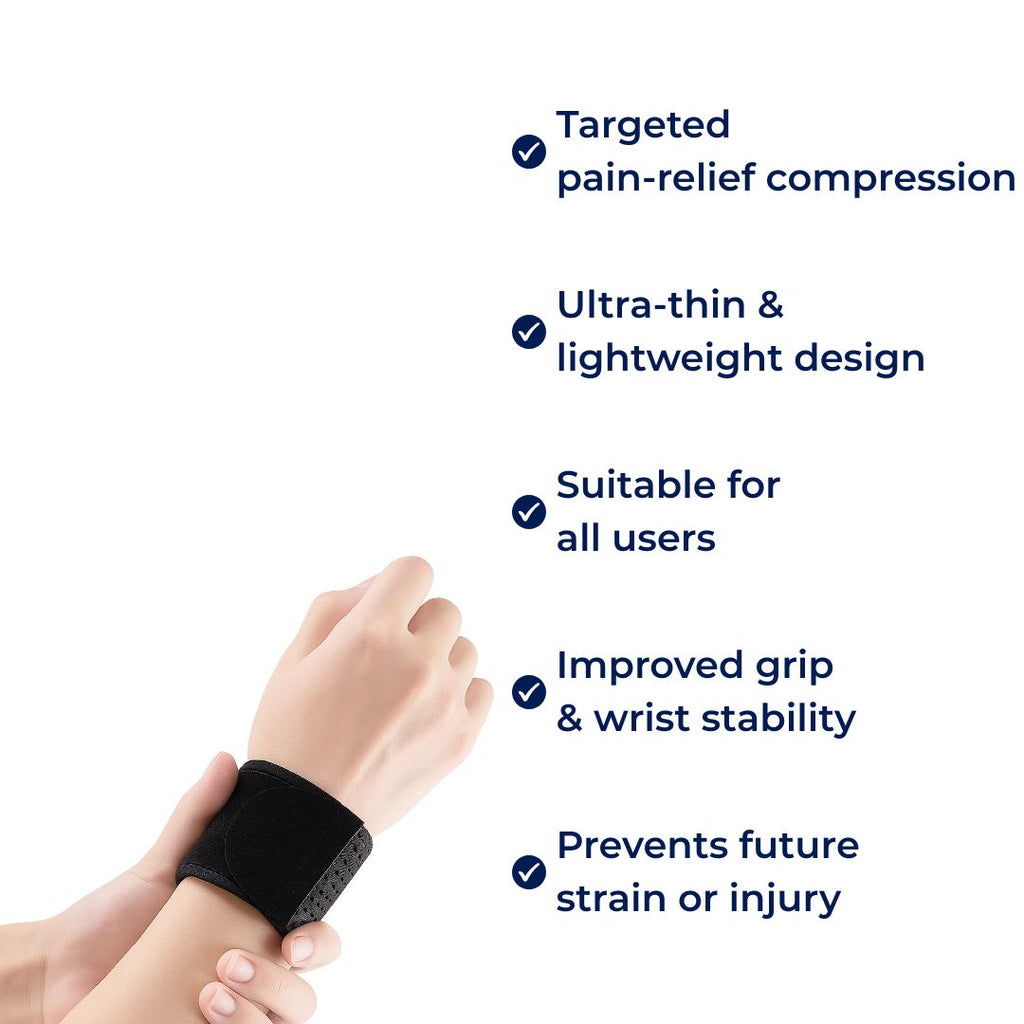 Pain-Relief Compression – Ultra-Thin & Breathable – Reduces Fatigue & Boosts Comfort for Typists & Athletes