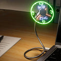 TimeGlow Clock Fan