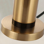 Modern Transitional Cylinder Iron Fabric 1-Light Table Lamp for the Living Room