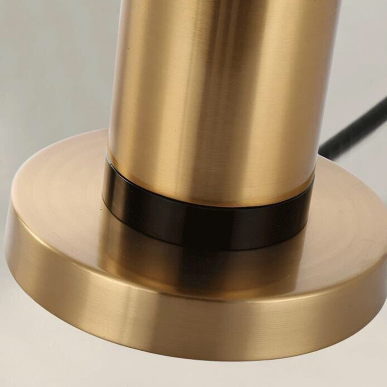 Modern Transitional Cylinder Iron Fabric 1-Light Table Lamp for the Living Room