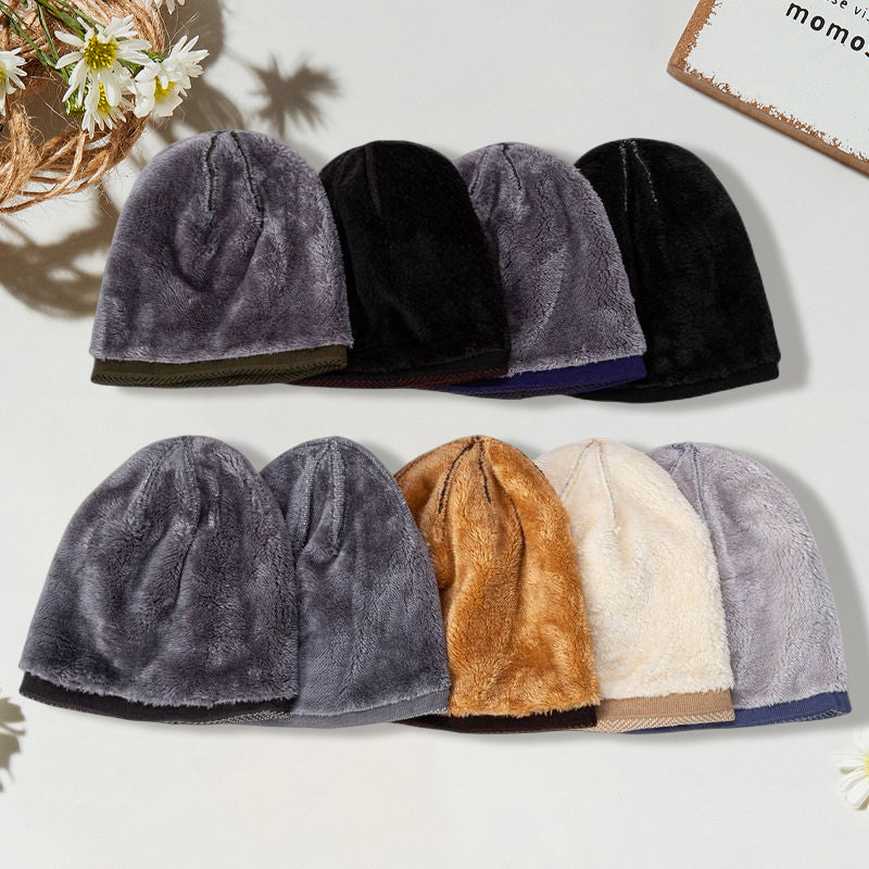 Winter Outdoor Fleece Knitted Hat