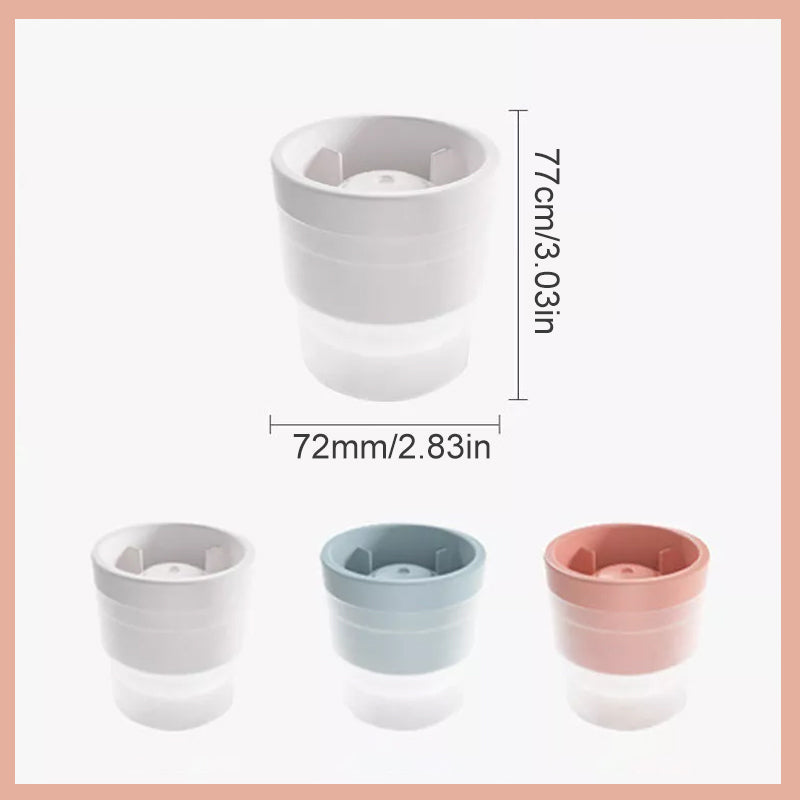 Stackable circular hockey mold