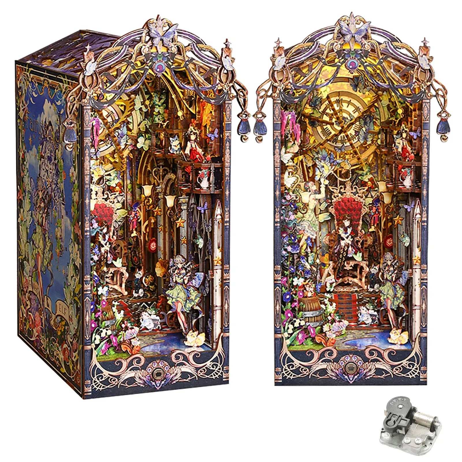 Fairytale Houses DIY Book Nook Kit - A forest of wonder