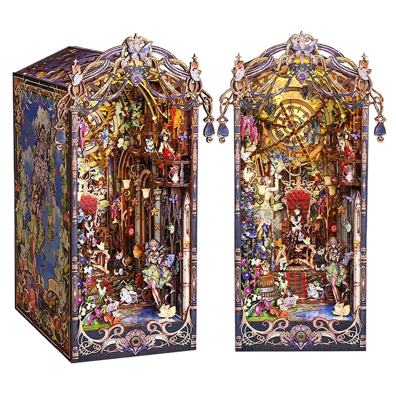 Fairytale Houses DIY Book Nook Kit - A forest of wonder