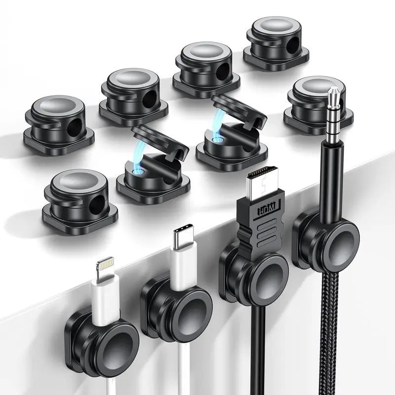 12 pieces magnetic cable clips