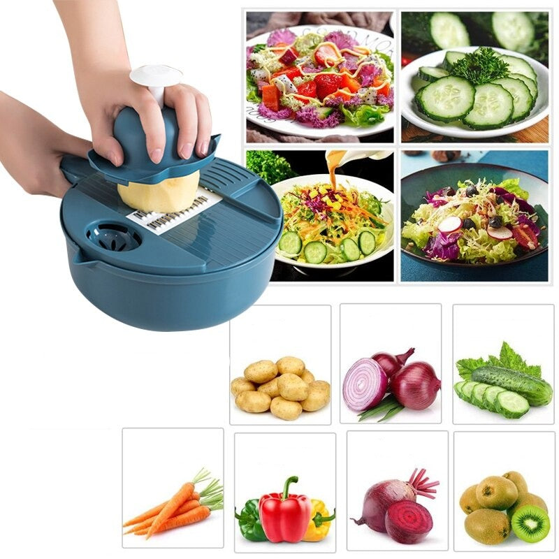 12-in-1 Multifunctional Chopper Set - ChefEase