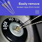 12-piece Key Removal Tool Set – for removing broken keys from locks!