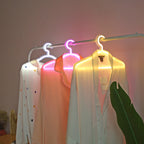 LightHanger LED Clothes Hanger – Rechargeable Illuminated Hanger with Luxury Neon Light