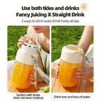 1200ml portable fruit juice blender – Blend & drink at picnic or workout
