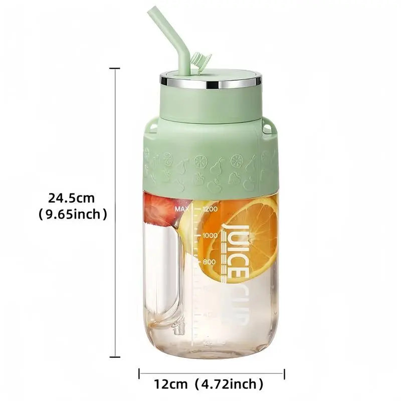 1200ml portable fruit juice blender – Blend & drink at picnic or workout