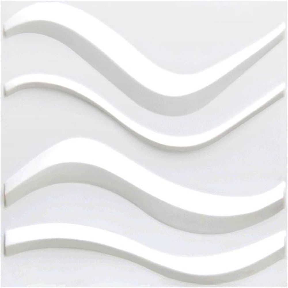 Modern Wall Cladding 3D Print Waterproof Peel and Stick Wall Panel