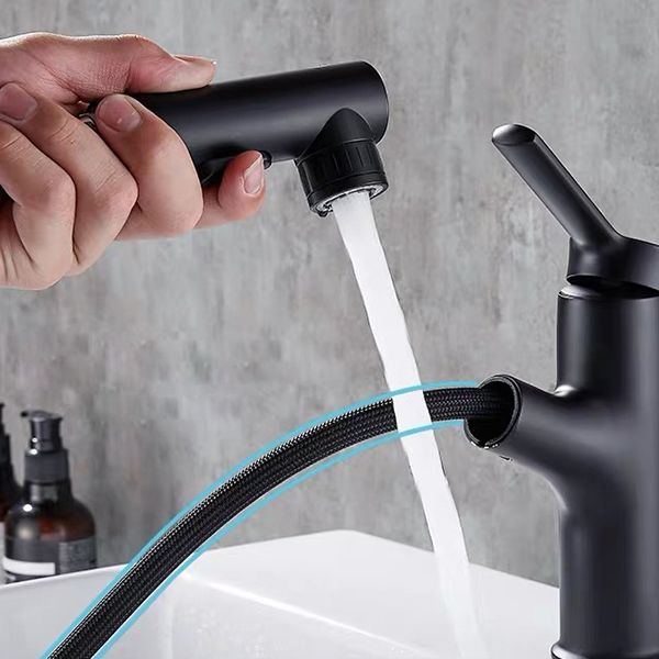 Contemporary Sink Faucet Simple Low Arc Copper Sink Faucet