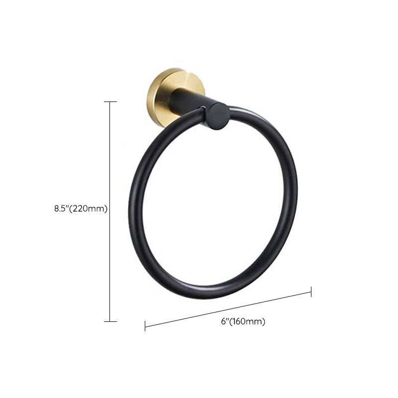 Traditional Bathroom Hardware Accessory Set Towel Ring/Bathrobe Hook/Towel Bar