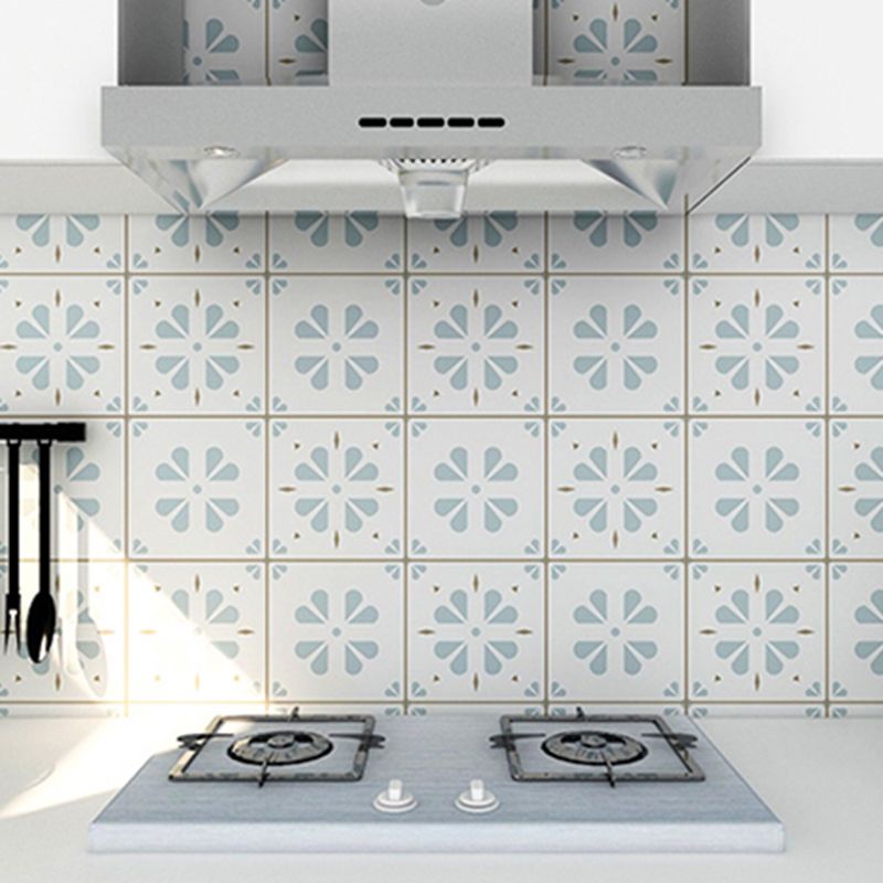 Modern mosaic tiles waterproof peel-and-stick tiles over tiles for the kitchen