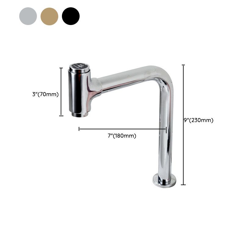 Modern Style Basin Tap Swivel Spout Bathroom Faucet