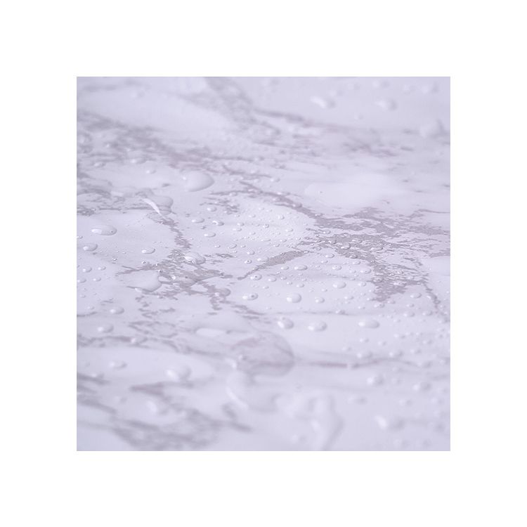 Marbleing Water-repellent Tile PVC Single Peel and Stick Tile for Bathroom Back Wall