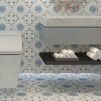 Patterned Vinyl Floor Self-adhesive Vinyl Floor with Square Edge