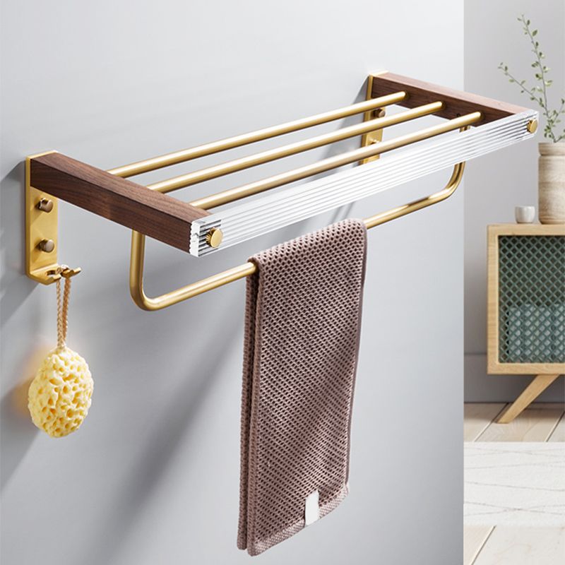 Metal Minimalist Bathroom accessory single or in set in Gold