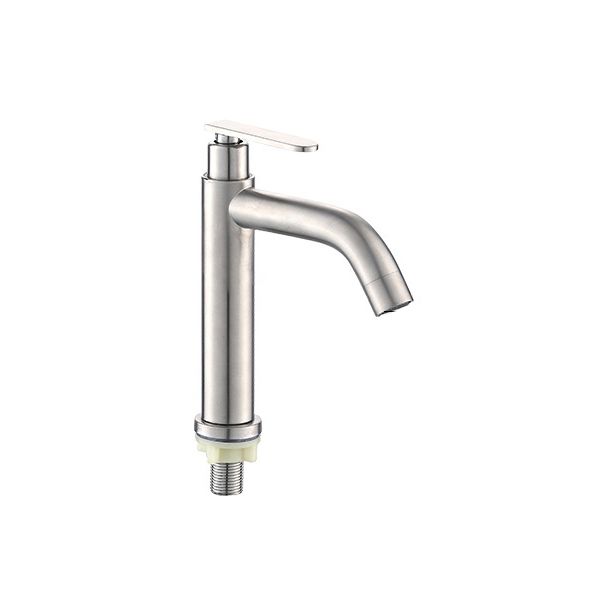 Modern Vessel Faucet Stainless Steel Low Arc Sink Faucet