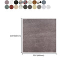 Rectangular PVC Floor Covering Peel and Stick Matte Stone Look Vinyl Floor