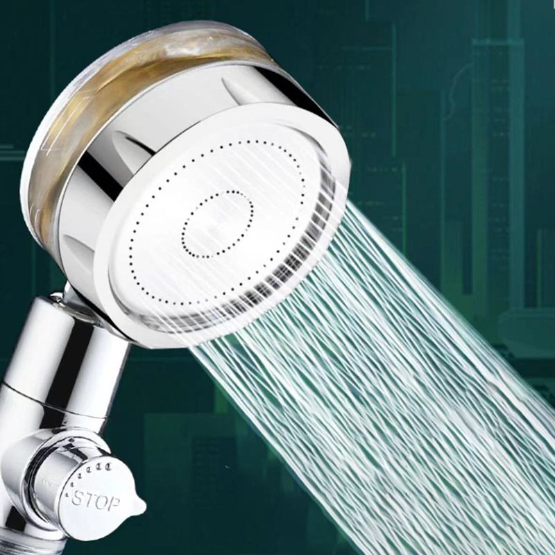 Adjustable Showerhead Modern Round Shower Combo with Single Setting