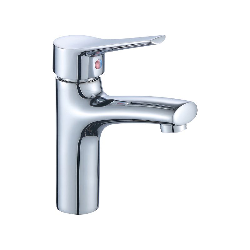 Single Hole Basin Tap Lever Handle 1 Hole Faucet for the Bathroom