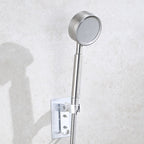 Modern Hand Shower Stainless Steel Handheld Showerhead Wall Mounted Shower Combination
