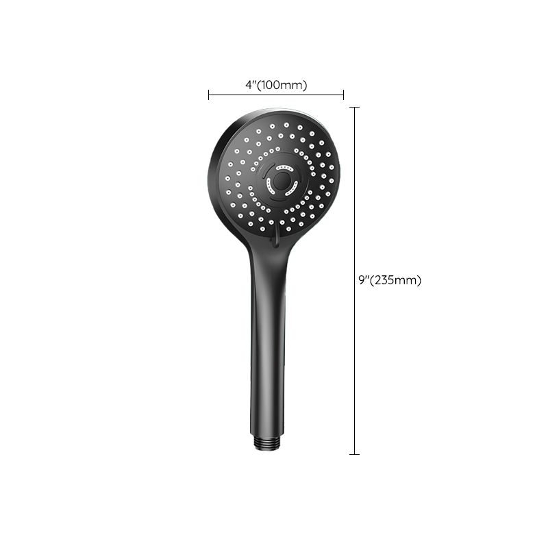 Contemporary Style Wall-Mounted Plastic Showerhead