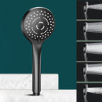 Contemporary Style Wall-Mounted Plastic Showerhead
