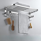 Modern Stainless Steel Bathroom Set Paper Holder Bathroom Shelf Bathroom Accessories