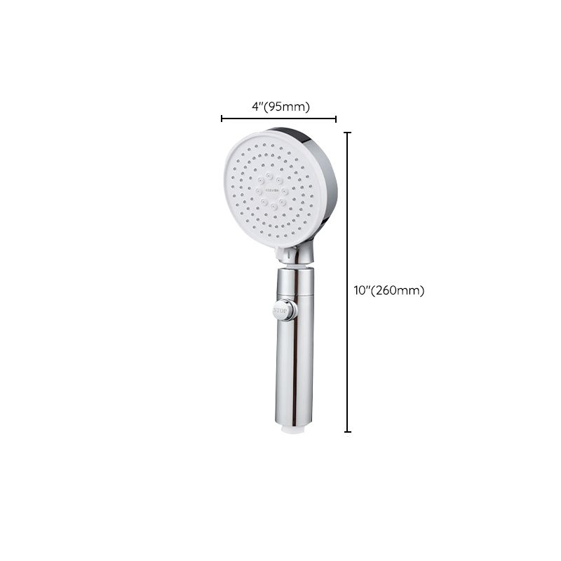 3 Spray Shower Head Adjustable Spray Pattern Swivel Hand Shower Head