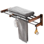 Modern black bathroom set bathroom shelf towel bar bathroom accessories set