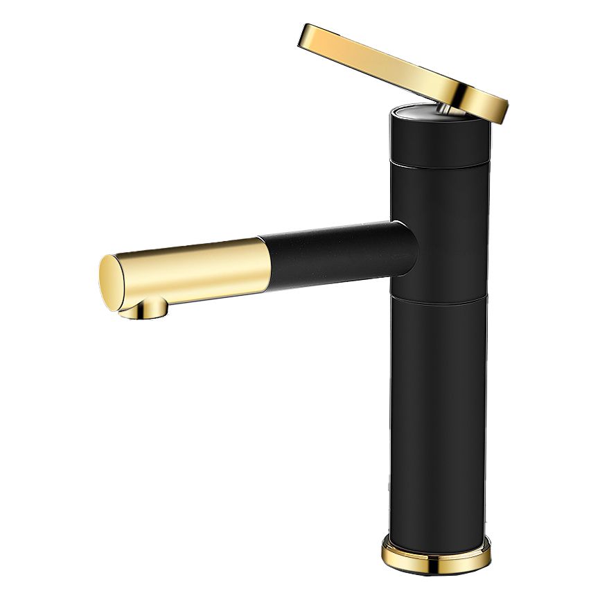 Lever handle faucet Glam Style with swivel spout for the bathroom