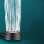 Modern round hand shower water-saving shower head made of stainless steel