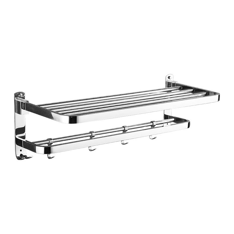 Modern Stainless Steel Bathroom Set Silver Bathroom Accessory Set