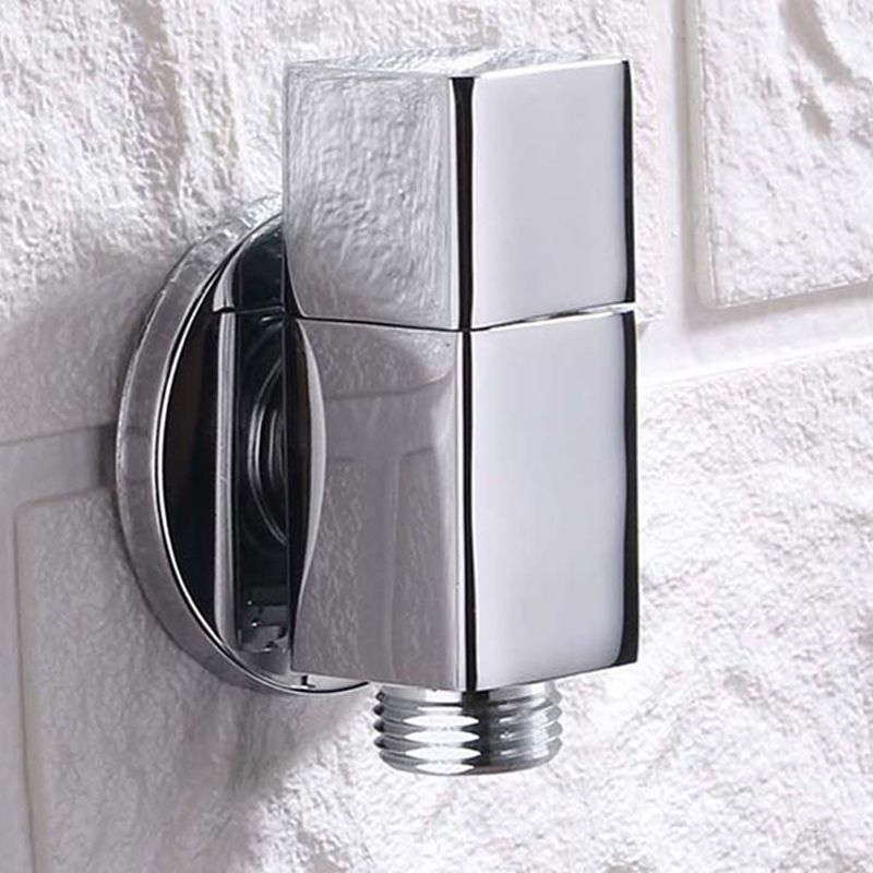 Industrial Wall-Mounted Bathroom Faucet Knob Handle Brass Faucet
